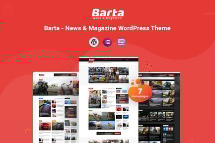 Barta - News & Magazine WordPress Theme