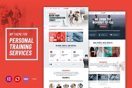 NanoFit - WP Theme for Personal Training Services