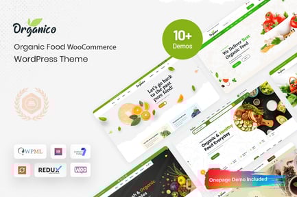 Organio - Organic Food Store WordPress