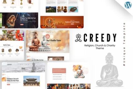 Creedy - Religion, Church WordPress Theme