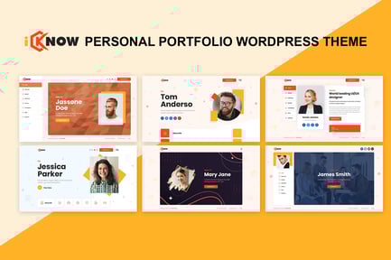 iKnow - Personal Portfolio WordPress Theme