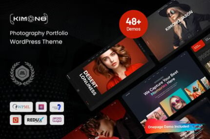 Kimono - Photography Portfolio WordPress Theme