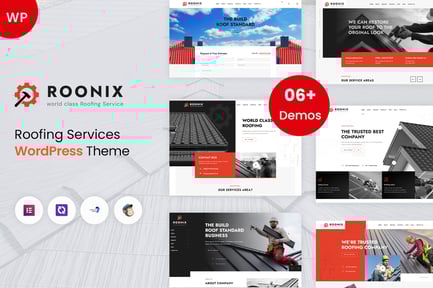 Roonix - Roofing Services WordPress Theme