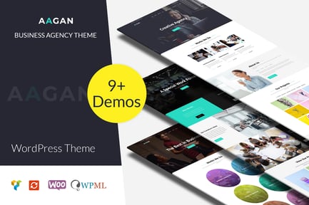 Aagan - Agency Startup WordPress Theme