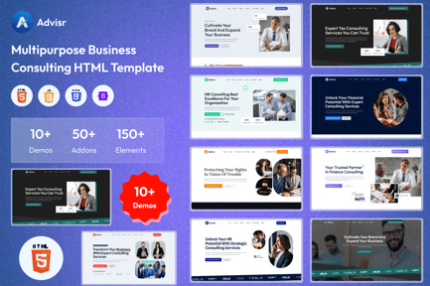 Advisr - Multipurpose Business HTML Template