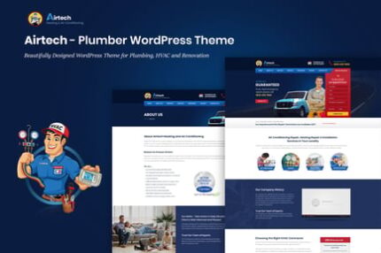 Airtech - Plumber WordPress theme