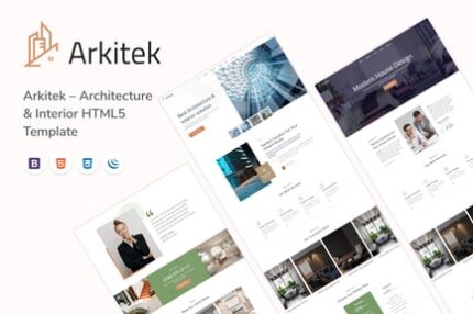 Arkitek – Architecture & Interior HTML5 Template