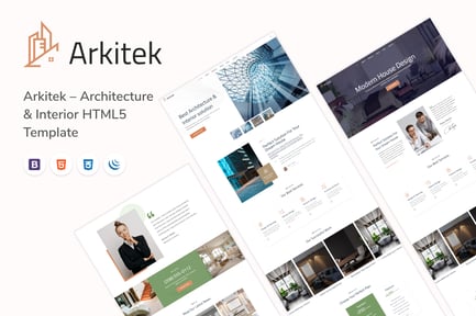 Arkitek – Architecture & Interior HTML5 Template