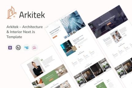 Arkitek – Architecture & Interior Next Js Template