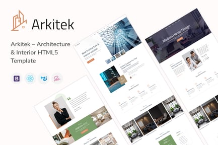 Arkitek – Architecture & Interior React Template