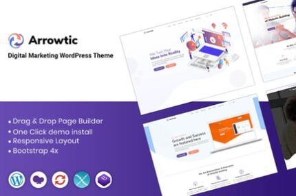 Arrowtic - Digital Marketing Agency WordPress Them