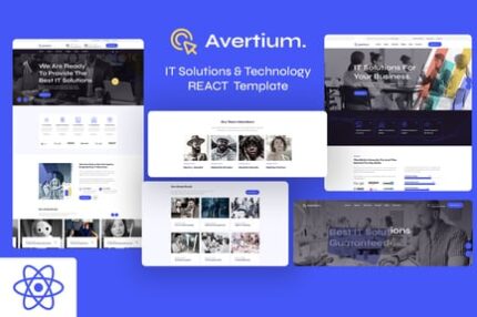 Avertium – IT Solutions & Technology REACT Templat