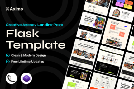 Aximo - Flask - Creative Agency Bootstrap Template