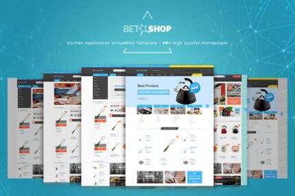 BetaShop - Kitchen Appliances VirtueMart Template