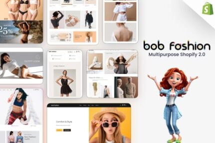 Bob - MultiPurpose Fashion Shop Shopify Theme