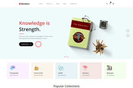 Booken - Book Store Shopify Theme