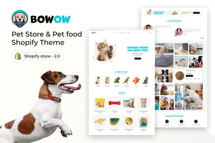 Bowow - Pet Store & Pet Care Shopify Theme