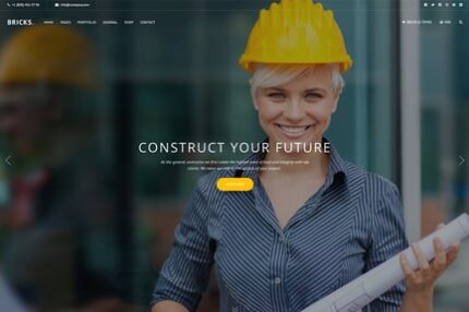 Bricks - Construction & Building Website