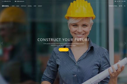 Bricks - Construction & Building Website