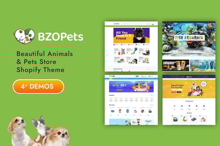 BzoPets - Pet Store & Supplies Shopify 2.0 Theme