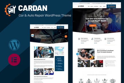 Cardan - Car and Auto Repair WordPress Theme