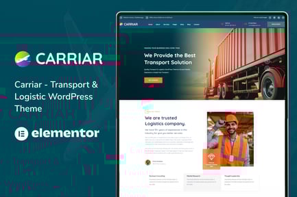 Carriar - Transport & Logistic WordPress Theme