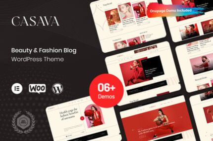 Casava - Beauty & Fashion Blog WordPress Theme