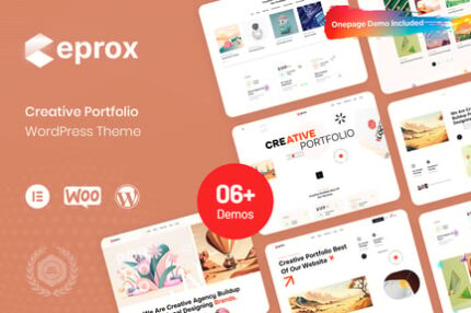 Ceprox - Creative Portfolio WordPress Theme