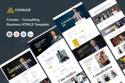 Conslor - Consulting Business HTML5 Template