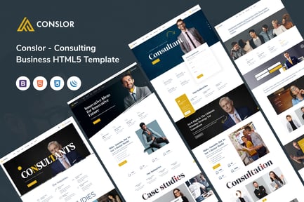Conslor - Consulting Business HTML5 Template