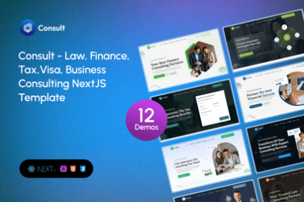 Consult - Business Consulting NextJS Template