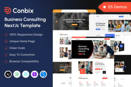Corporate Business Consulting NextJS Template