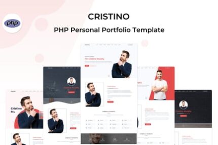 Cristino - Flask Personal Portfolio Template