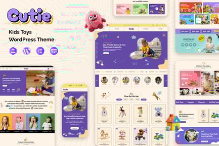 Cutie - ChildrenSchool, Toys Store Theme