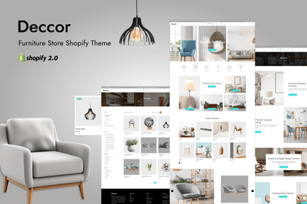 Deccor - Modern Furniture Store Shopify Theme