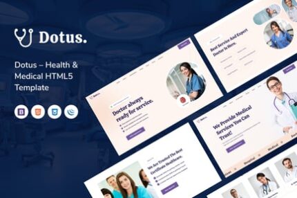 Dotus – Health & Medical HTML5 Template