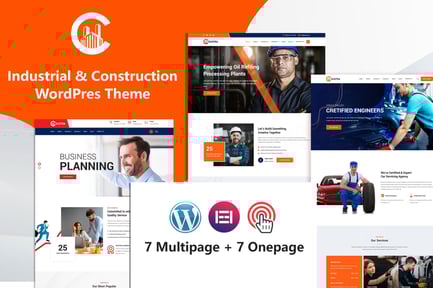 Dustra - Industrial & Construction WordPress Theme