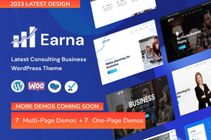 Earna - Business Consulting WordPress