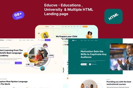 Educve-University Online Courses & Multi Demo Edu
