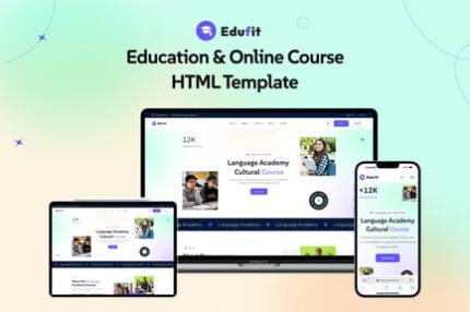 Edufit - Education & Online Course HTML Template