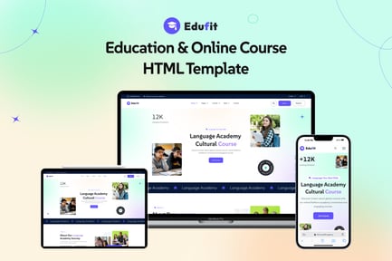 Edufit - Education & Online Course HTML Template