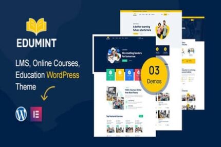 Edumint – LMS Online Courses Education WordPress