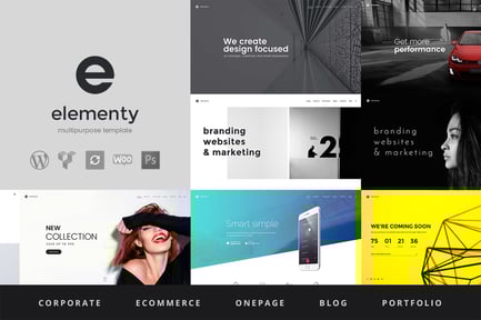 Elementy - Multipurpose WordPress Theme
