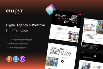 Empyr - Digital Agency & Portfolio Template