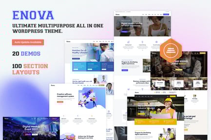 Enova - Multipurpose Business WordPress Theme