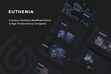 Euthenia - Creative Portfolio WordPress Theme