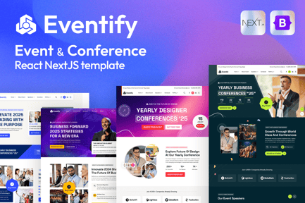 Eventify - Event And Conference NextJS React