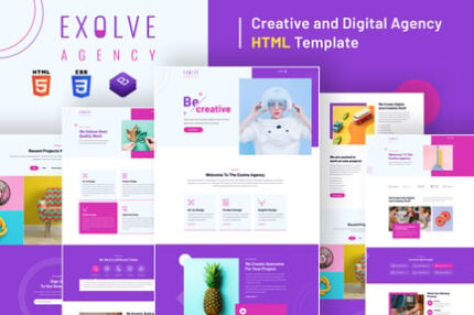 Exolve | Creative & Digital Agency HTML Template