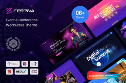 Festiva - Event & Conference WordPress Theme