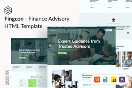 Fingcon - Finance Advisory HTML Template